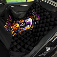 Pumpkin Witch Skull Back Car Seat Cover In My Defense The Moon Was Full And I Was Left Unsupervided - Wonder Print Shop