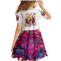 Flower Skull Family Matching Mermaid Dress and Hawaiian Shirt Judge Me When You're Perfect Otherwise Shut Up - Wonder Print Shop