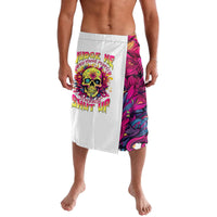 Flower Skull Lavalava Judge Me When You're Perfect Otherwise Shut Up - Wonder Print Shop