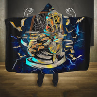 Mummy Skull Hooded Blanket I'm Going To Hell to Pick You Up
