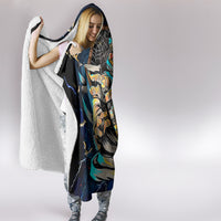 Mummy Skull Hooded Blanket I'm Going To Hell to Pick You Up
