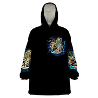 Mummy Skull Wearable Blanket Hoodie I'm Going To Hell to Pick You Up - Wonder Print Shop