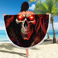 American Skull Beach Blanket One Day I Gonna Fuck It All - Wonder Print Shop