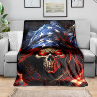 American Skull Blanket One Day I Gonna Fuck It All