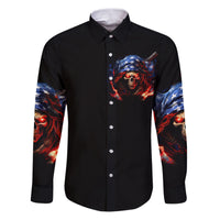 American Skull Family Matching Puletasi and Hawaiian Shirt One Day I Gonna Fuck It All - Wonder Print Shop