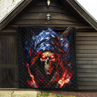 American Skull Quilt One Day I Gonna Fuck It All - Wonder Print Shop