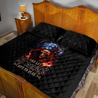 American Skull Quilt Bed Set One Day I Gonna Fuck It All - Wonder Print Shop