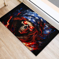 American Skull Rubber Doormat One Day I Gonna Fuck It All - Wonder Print Shop