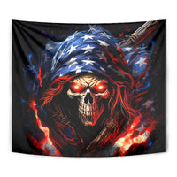 American Skull Tapestry One Day I Gonna Fuck It All - Wonder Print Shop