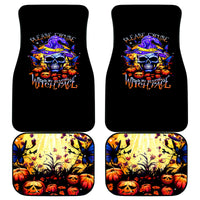 Halloween Skull Car Mats Please Excuse My Resting Witch Face - Wonder Print Shop