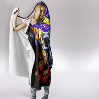 Halloween Skull Hooded Blanket Please Excuse My Resting Witch Face