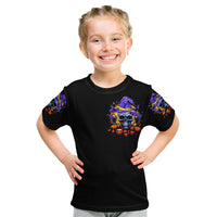 Halloween Skull Kid T Shirt Please Excuse My Resting Witch Face - Wonder Print Shop