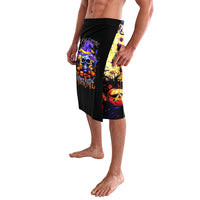 Halloween Skull Lavalava Please Excuse My Resting Witch Face - Wonder Print Shop