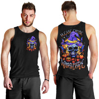 Halloween Skull Men Tank Top Please Excuse My Resting Witch Face - Wonder Print Shop