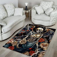 Angel Skull Area Rug Sometimes An Angel Sometimes A Hellraiser - Wonder Print Shop