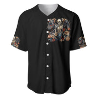 Angel Skull Baseball Jersey Sometimes An Angel Sometimes A Hellraiser - Wonder Print Shop