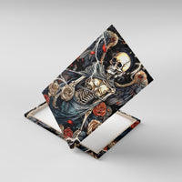 Angel Skull Canvas Wall Art Sometimes An Angel Sometimes A Hellraiser - Wonder Print Shop