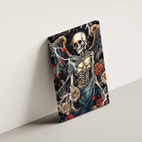 Angel Skull Canvas Wall Art Sometimes An Angel Sometimes A Hellraiser - Wonder Print Shop