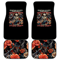 Angel Skull Car Mats Sometimes An Angel Sometimes A Hellraiser - Wonder Print Shop