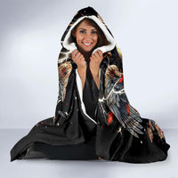 Angel Skull Hooded Blanket Sometimes An Angel Sometimes A Hellraiser