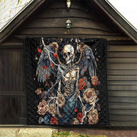 Angel Skull Quilt Sometimes An Angel Sometimes A Hellraiser - Wonder Print Shop