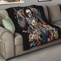 Angel Skull Quilt Sometimes An Angel Sometimes A Hellraiser - Wonder Print Shop