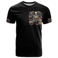 Angel Skull T Shirt Sometimes An Angel Sometimes A Hellraiser - Wonder Print Shop