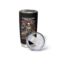 Angel Skull Tumbler Cup Sometimes An Angel Sometimes A Hellraiser - Wonder Print Shop