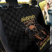 Warrior Skull Back Car Seat Cover Warriors Are The One Who Always Fight - Wonder Print Shop