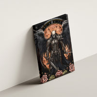 Warrior Skull Canvas Wall Art Warriors Are The One Who Always Fight - Wonder Print Shop