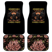 Warrior Skull Car Mats Warriors Are The One Who Always Fight - Wonder Print Shop