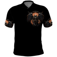 Warrior Skull Polo Shirt Warriors Are The One Who Always Fight - Wonder Print Shop