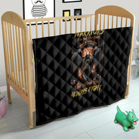 Warrior Skull Quilt Warriors Are The One Who Always Fight - Wonder Print Shop