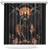 Warrior Skull Shower Curtain Warriors Are The One Who Always Fight