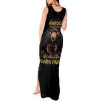 Warrior Skull Tank Maxi Dress Warriors Are The One Who Always Fight - Wonder Print Shop