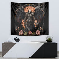 Warrior Skull Tapestry Warriors Are The One Who Always Fight - Wonder Print Shop