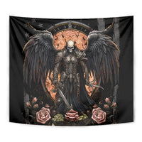 Warrior Skull Tapestry Warriors Are The One Who Always Fight - Wonder Print Shop