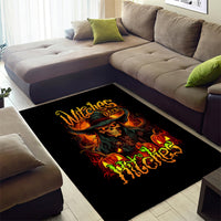 Witch Skull Area Rug Witches With Hitches - Wonder Print Shop