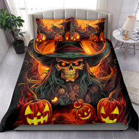 Witch Skull Bedding Set Witches With Hitches - Wonder Print Shop
