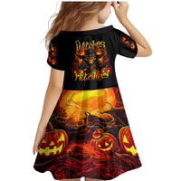 Witch Skull Family Matching Mermaid Dress and Hawaiian Shirt Witches With Hitches - Wonder Print Shop