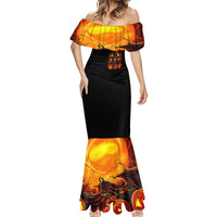 Witch Skull Mermaid Dress Witches With Hitches - Wonder Print Shop
