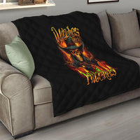 Witch Skull Quilt Witches With Hitches - Wonder Print Shop