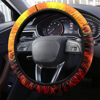 Witch Skull Steering Wheel Cover Witches With Hitches - Wonder Print Shop