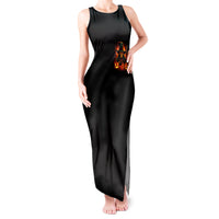 Witch Skull Tank Maxi Dress Witches With Hitches - Wonder Print Shop