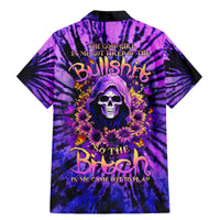 Sunflower Skull Family Matching Mermaid Dress and Hawaiian Shirt The Good Girl In Me Got Tired Of The Bullshit - Wonder Print Shop