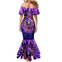 Sunflower Skull Mermaid Dress The Good Girl In Me Got Tired Of The Bullshit - Wonder Print Shop