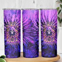 Sunflower Skull Skinny Tumbler The Good Girl In Me Got Tired Of The Bullshit - Wonder Print Shop