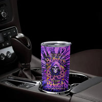 Sunflower Skull Tumbler Cup The Good Girl In Me Got Tired Of The Bullshit - Wonder Print Shop