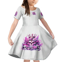 Rose Skull Family Matching Mermaid Dress and Hawaiian Shirt Queen Skull - Wonder Print Shop