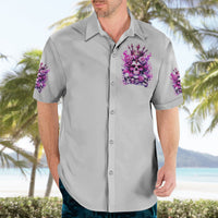 Rose Skull Hawaiian Shirt Queen Skull - Wonder Print Shop